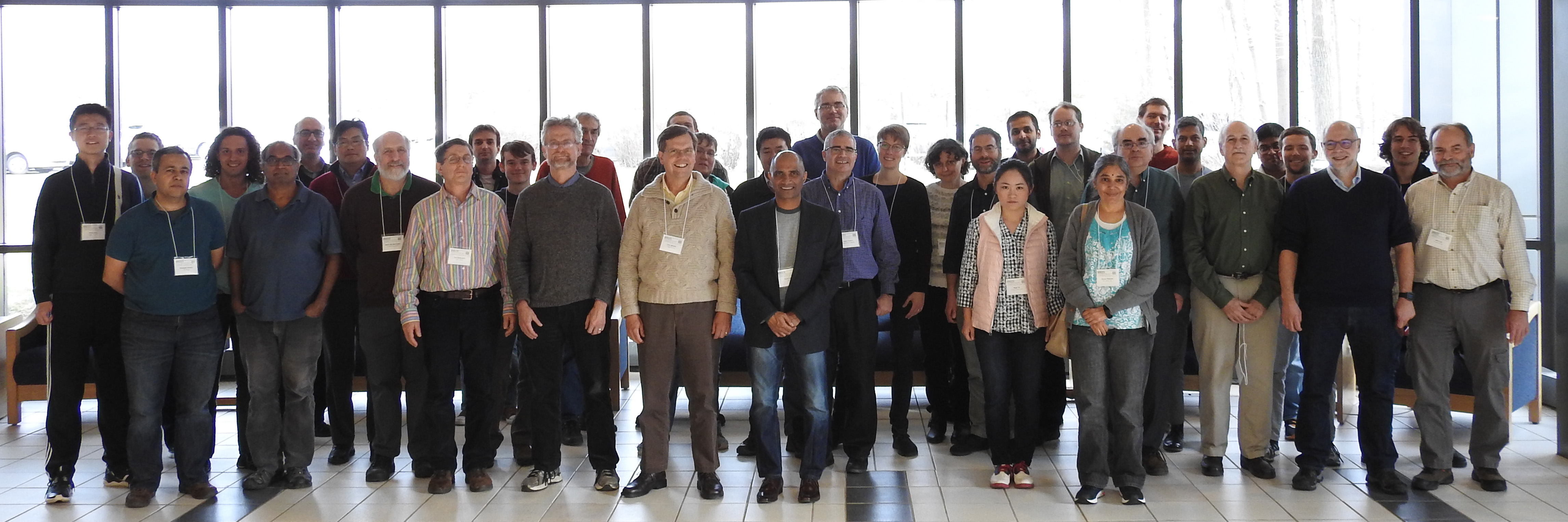 Participants at the E+M=C^2 workshop